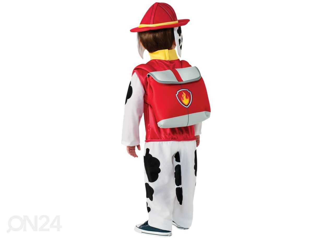 Paw Patrol Deluxe kostüüm Marshall, S suurus suurendatud