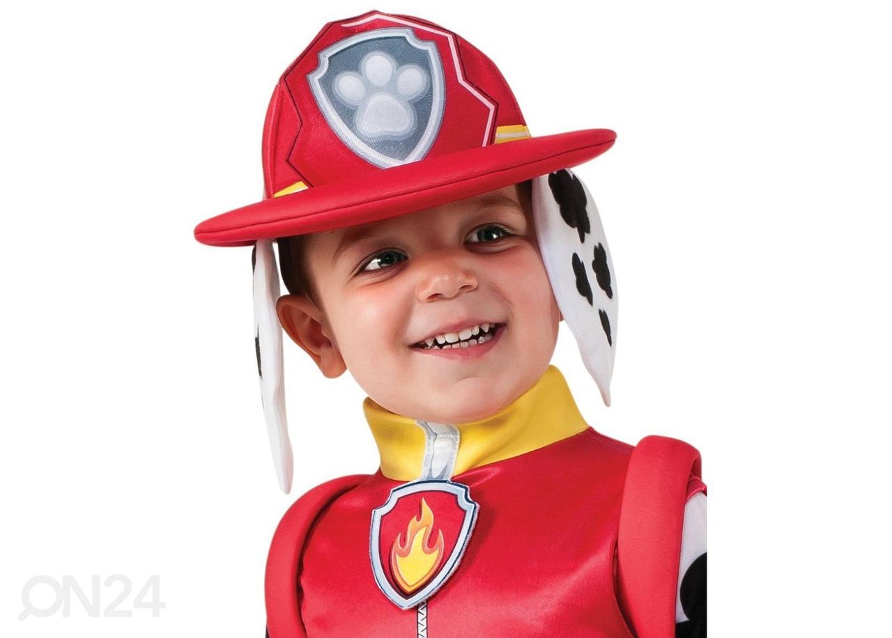 Paw Patrol Deluxe kostüüm Marshall, S suurus suurendatud