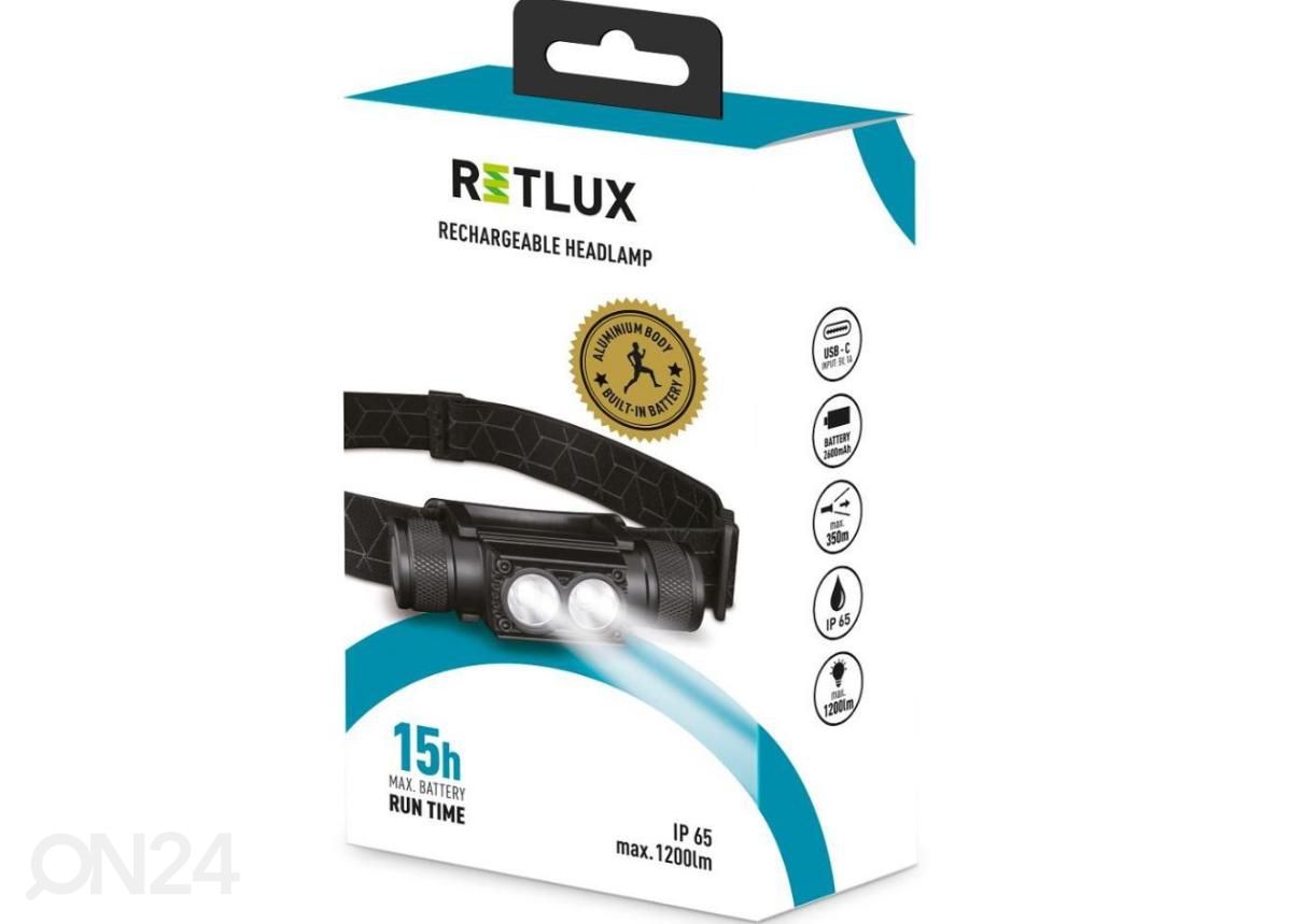 Pealamp Retlux RPL708 suurendatud