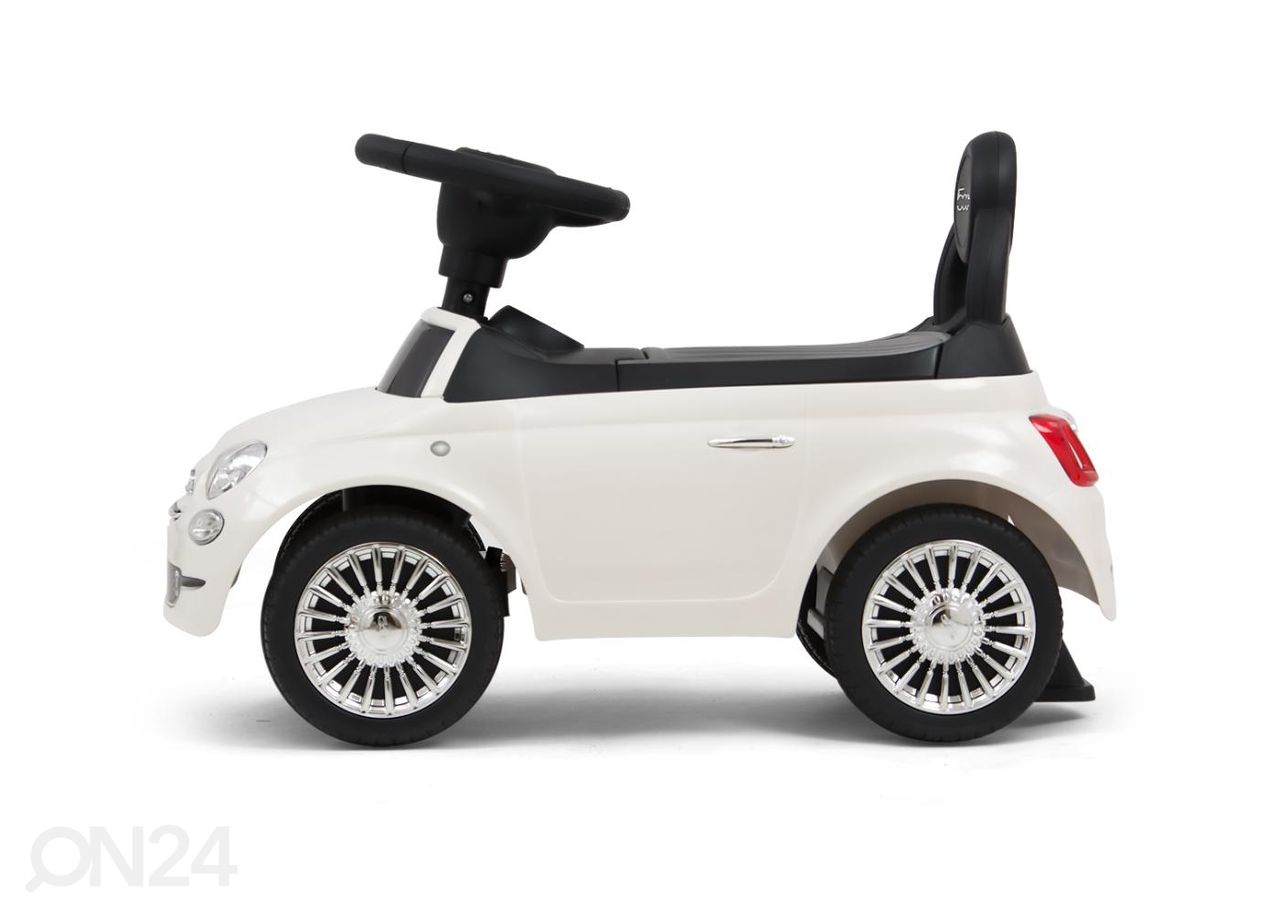 Pealeistumisauto Fiat 500 valge suurendatud
