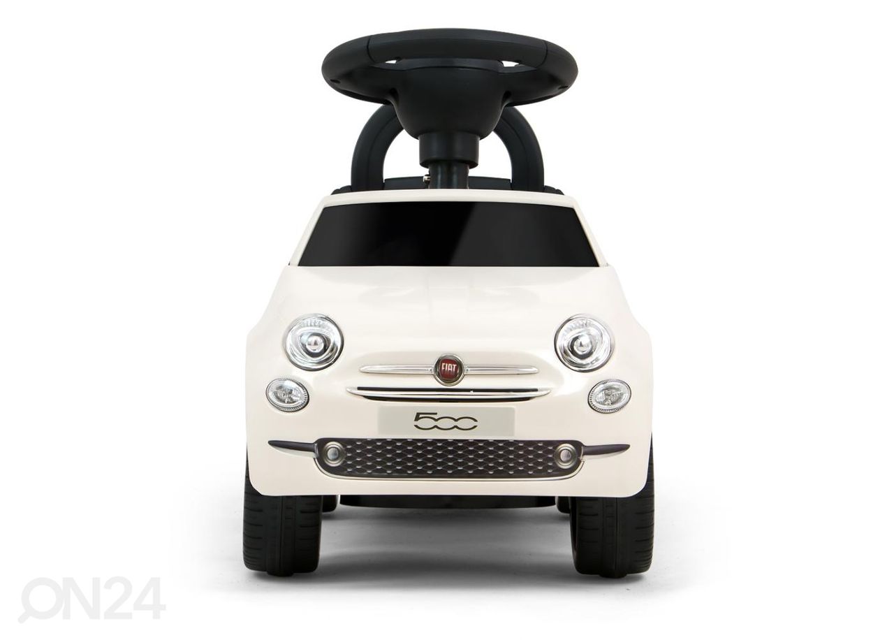 Pealeistumisauto Fiat 500 valge suurendatud