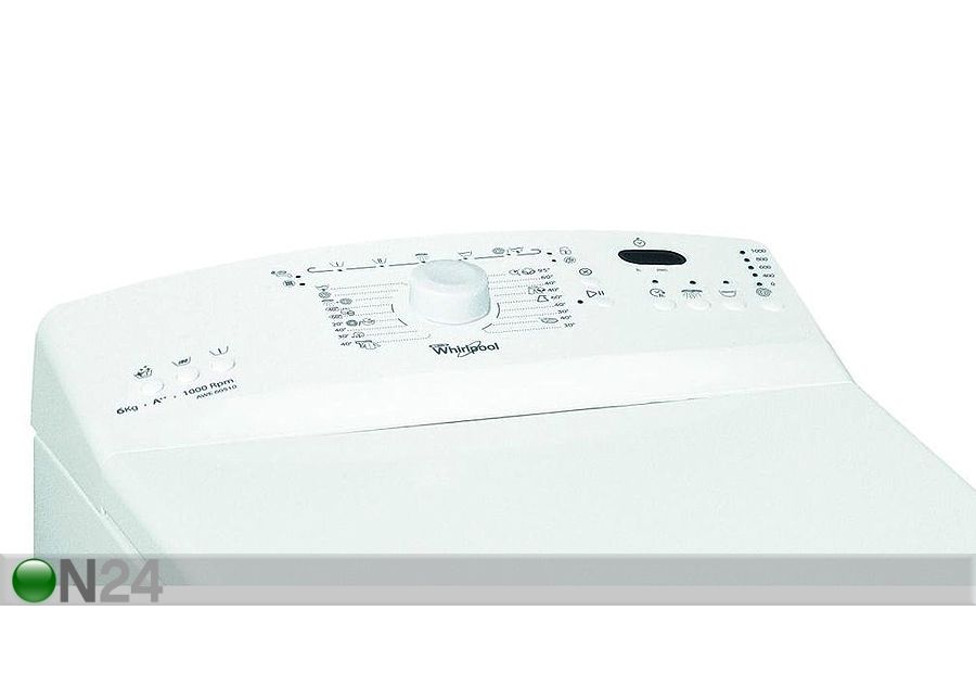 Pealtlaetav pesumasin Whirlpool suurendatud