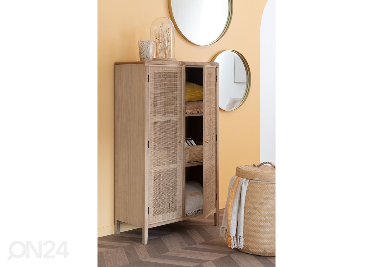 Peegel Bianca Ø 80 cm suurendatud