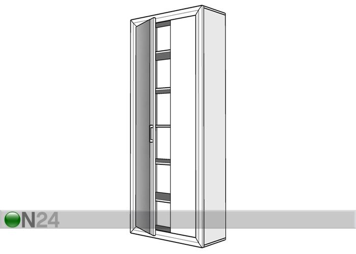 Peegliga kapp Balance suurendatud