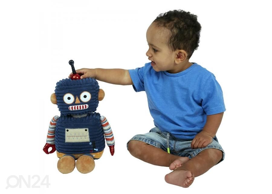 Pehme Robot tumesinine suurendatud