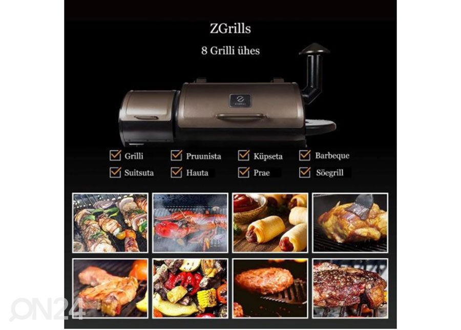 Pelletgrill Z grills 700C suurendatud