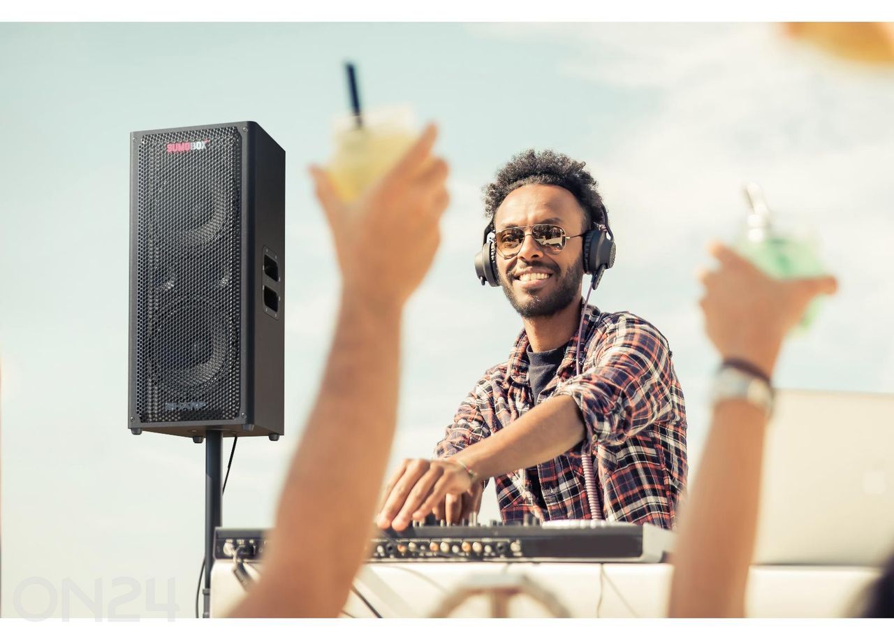 Peokõlar Sharp SUMOBOX, 120W RMS, must suurendatud