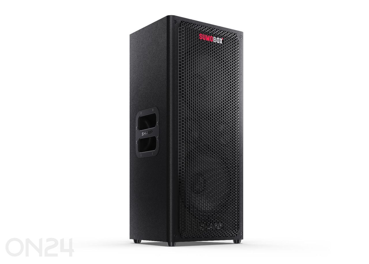 Peokõlar Sharp SUMOBOX, 120W RMS, must suurendatud
