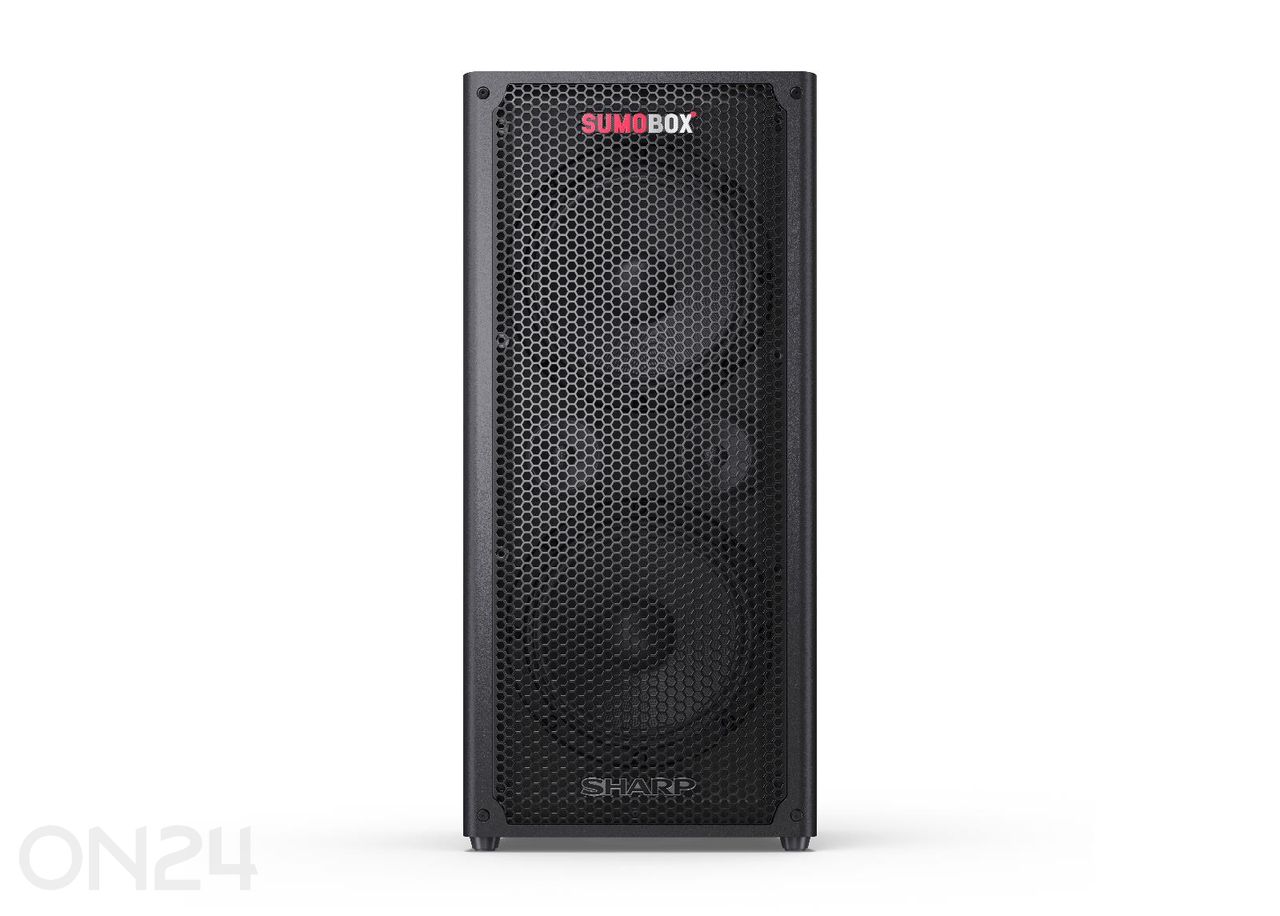 Peokõlar Sharp SUMOBOX, 120W RMS, must suurendatud