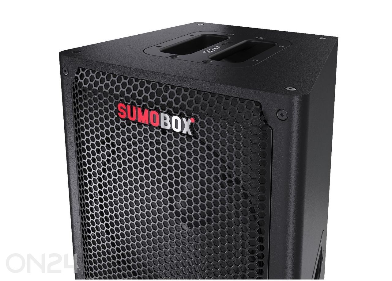 Peokõlar Sharp SUMOBOX, 120W RMS, must suurendatud