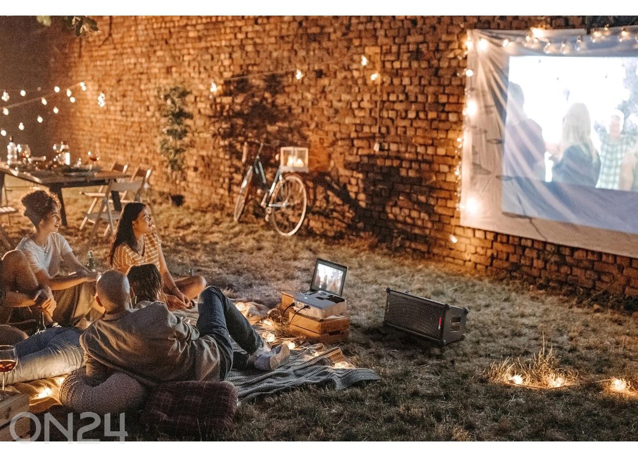 Peokõlar Sharp SUMOBOX, 120W RMS, must suurendatud