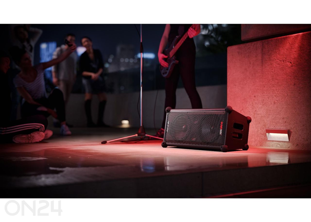 Peokõlar Sharp SUMOBOX, 120W RMS, must suurendatud