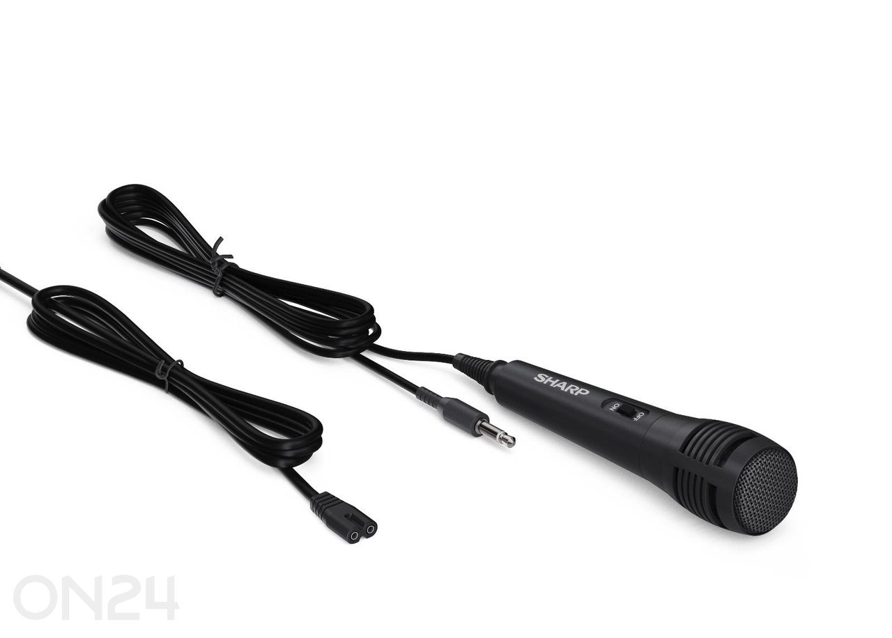 Peokõlar Sharp XParty Sing, Bluetooth, IPX4, must suurendatud