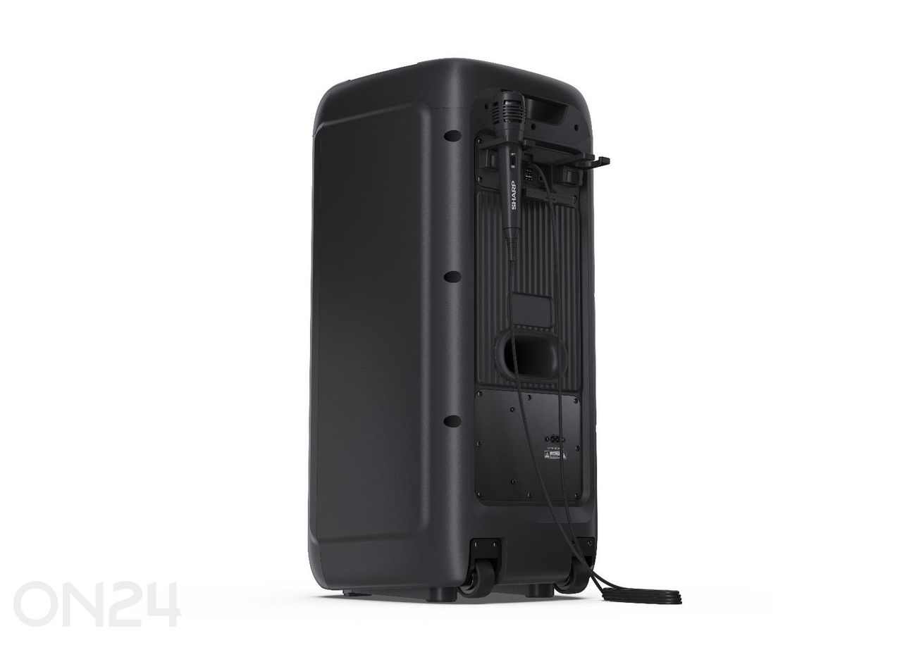 Peokõlar Sharp XParty Street Beat, Bluetooth, IPX4, must suurendatud