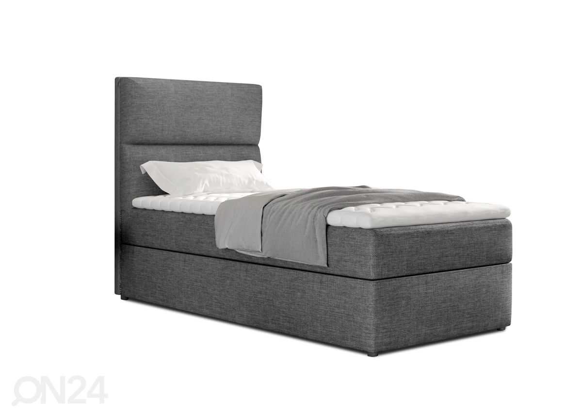 Pesukastiga kontinentaalvoodi 90x200 cm suurendatud