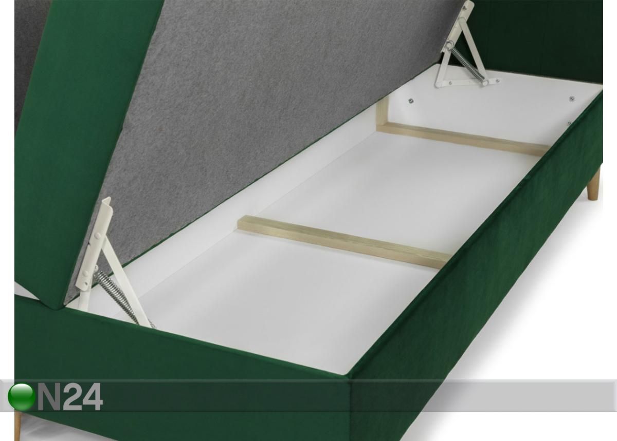 Pesukastiga kontinentaalvoodi Avanti 180x200 cm suurendatud