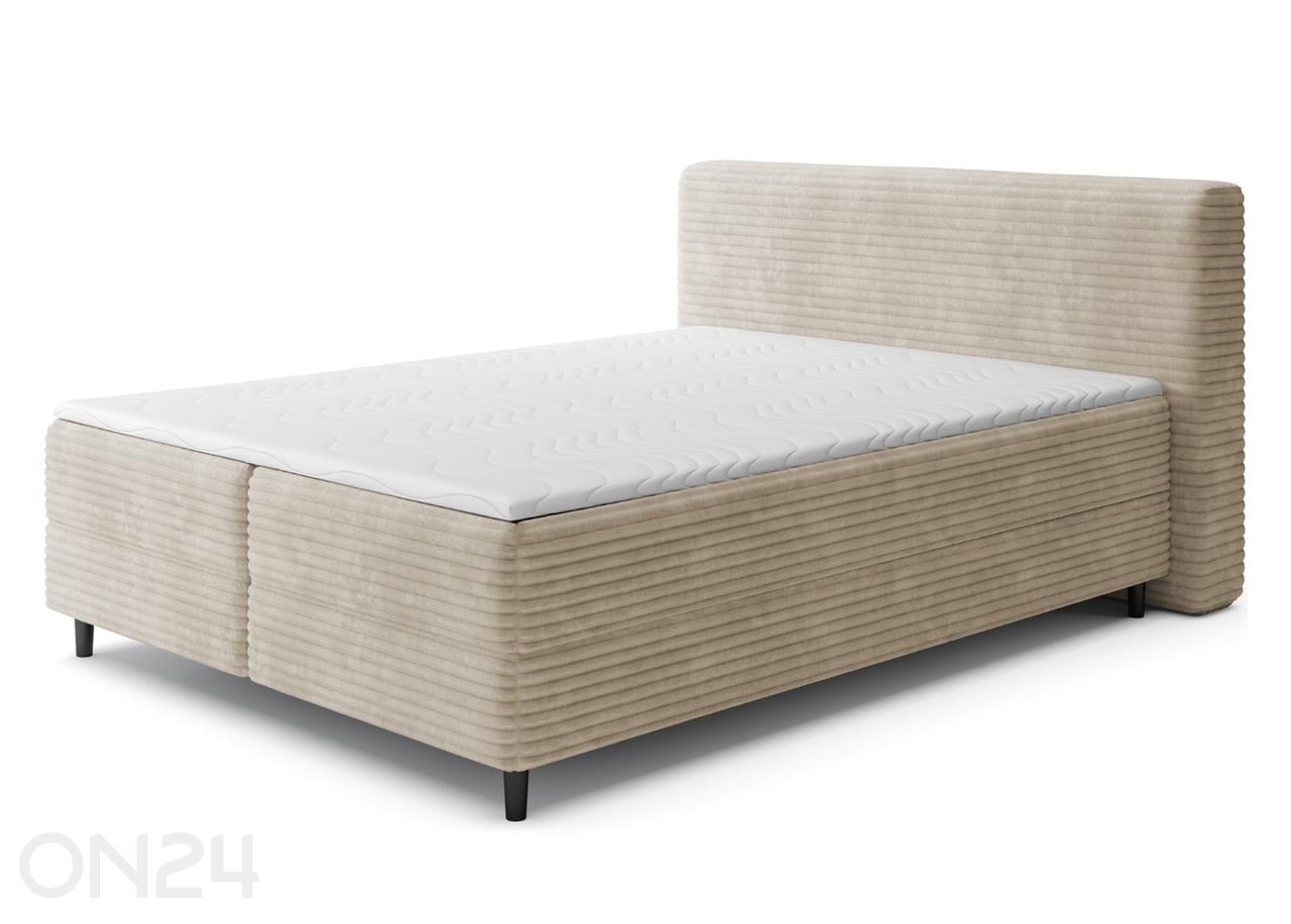 Pesukastiga kontinentaalvoodi Cortiko 140x200 cm suurendatud