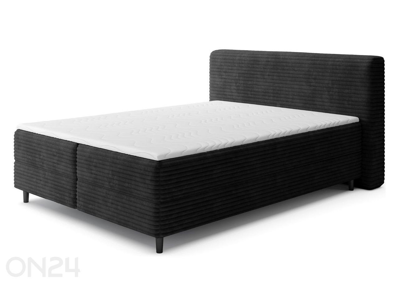 Pesukastiga kontinentaalvoodi Cortiko 160x200 cm suurendatud