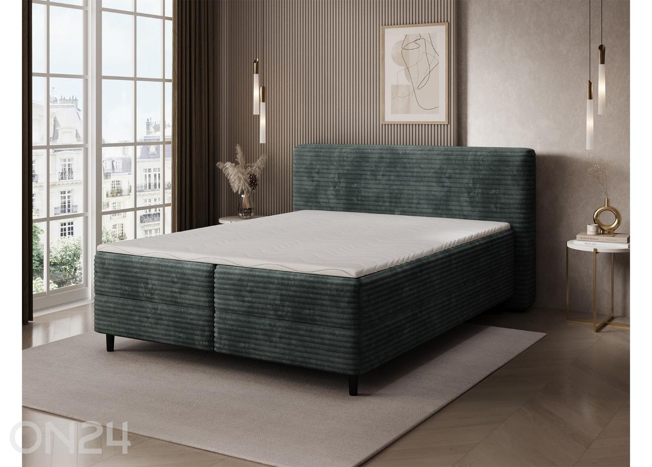 Pesukastiga kontinentaalvoodi Cortiko 180x200 cm suurendatud