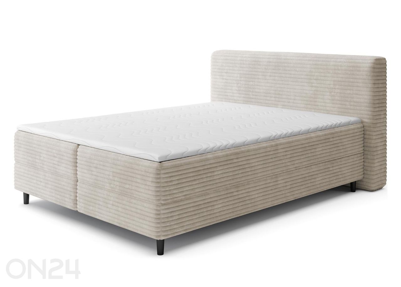 Pesukastiga kontinentaalvoodi Cortiko 180x200 cm suurendatud