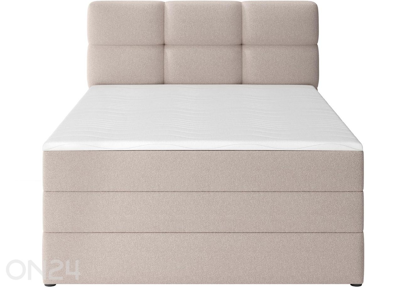 Pesukastiga kontinentaalvoodi Kasped 120x200 cm suurendatud