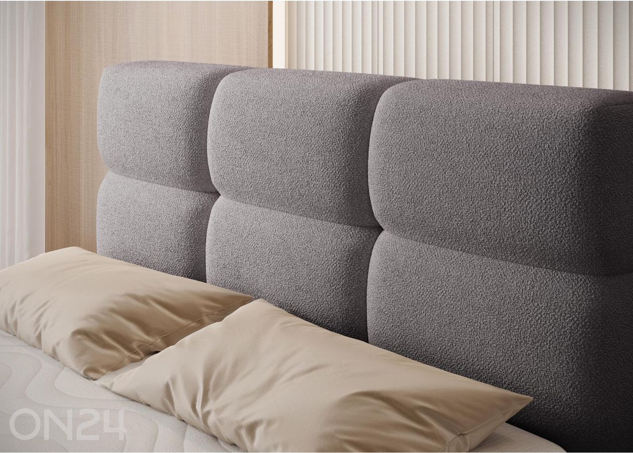 Pesukastiga kontinentaalvoodi Kasped 120x200 cm suurendatud