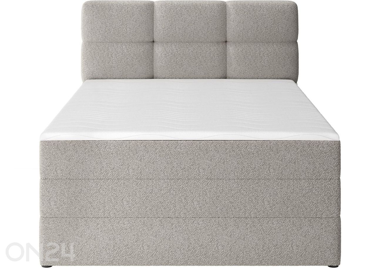 Pesukastiga kontinentaalvoodi Kasped 140x200 cm suurendatud