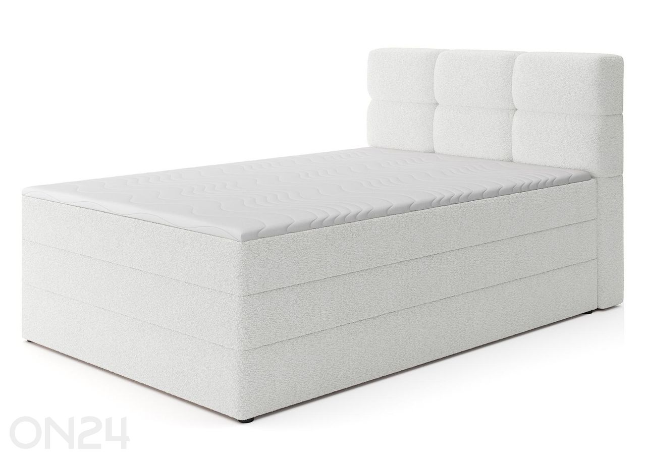 Pesukastiga kontinentaalvoodi Kasped 140x200 cm suurendatud