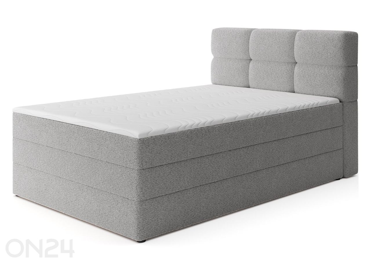 Pesukastiga kontinentaalvoodi Kasped 140x200 cm suurendatud