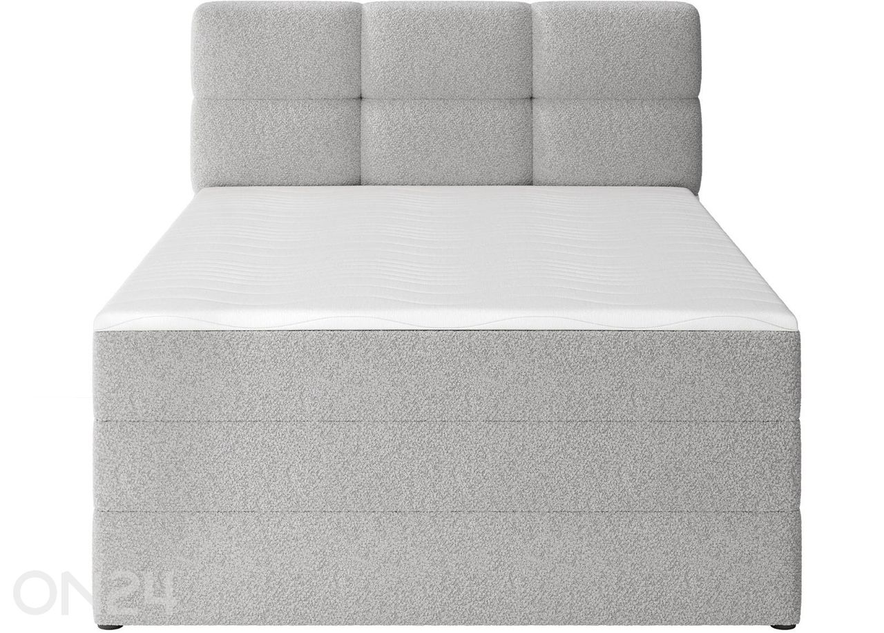 Pesukastiga kontinentaalvoodi Kasped 140x200 cm suurendatud