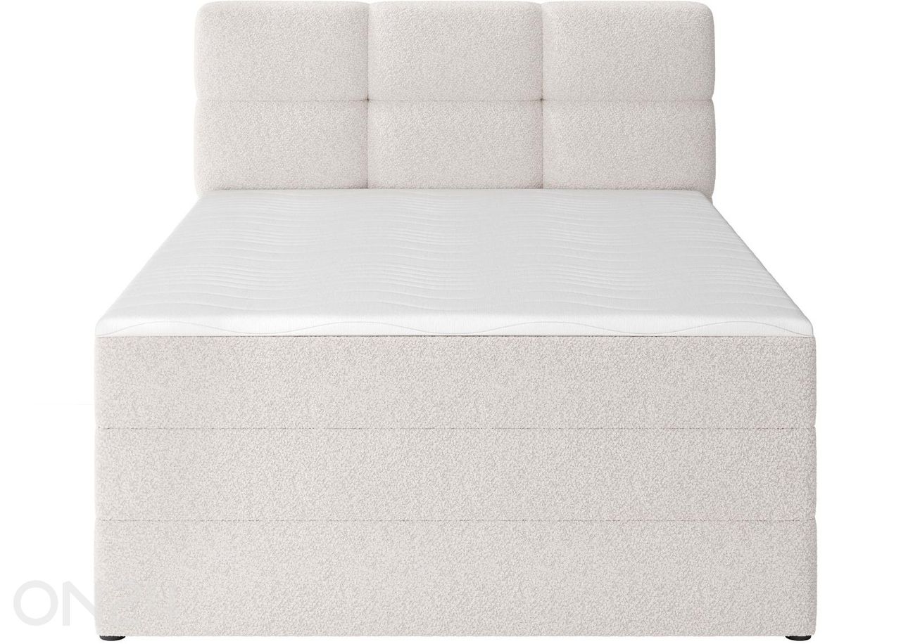 Pesukastiga kontinentaalvoodi Kasped 140x200 cm suurendatud