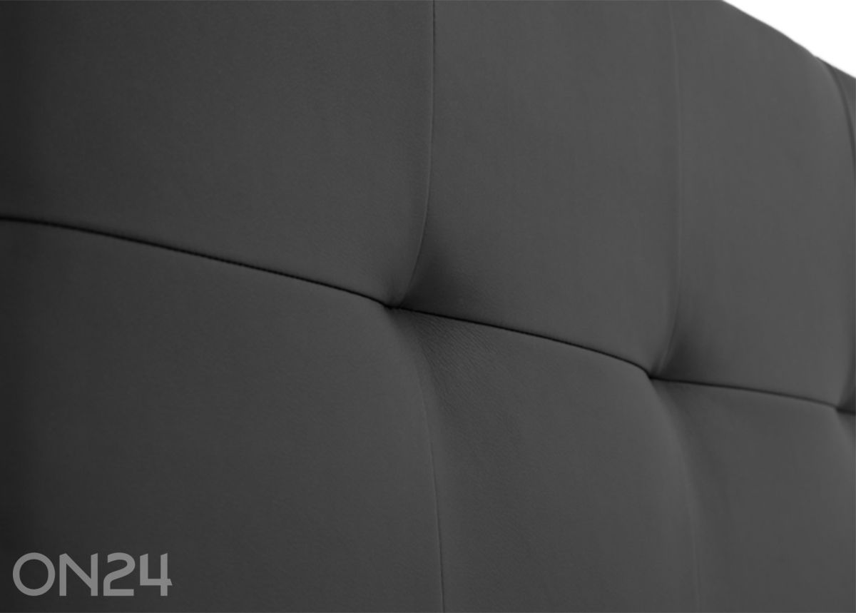 Pesukastiga kontinentaalvoodi Luanda 140x200 cm suurendatud