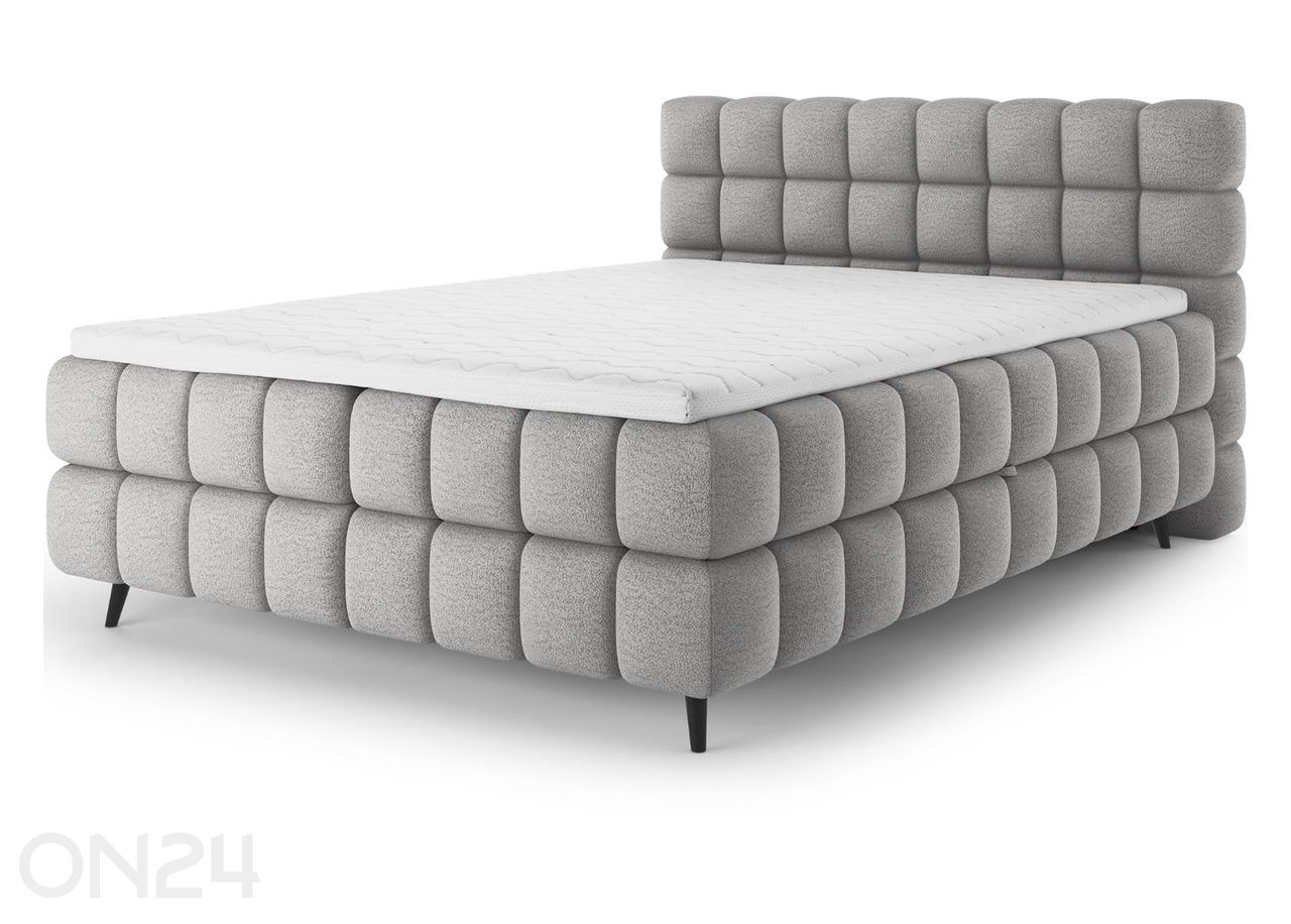 Pesukastiga kontinentaalvoodi Sabeno 160x200 cm suurendatud