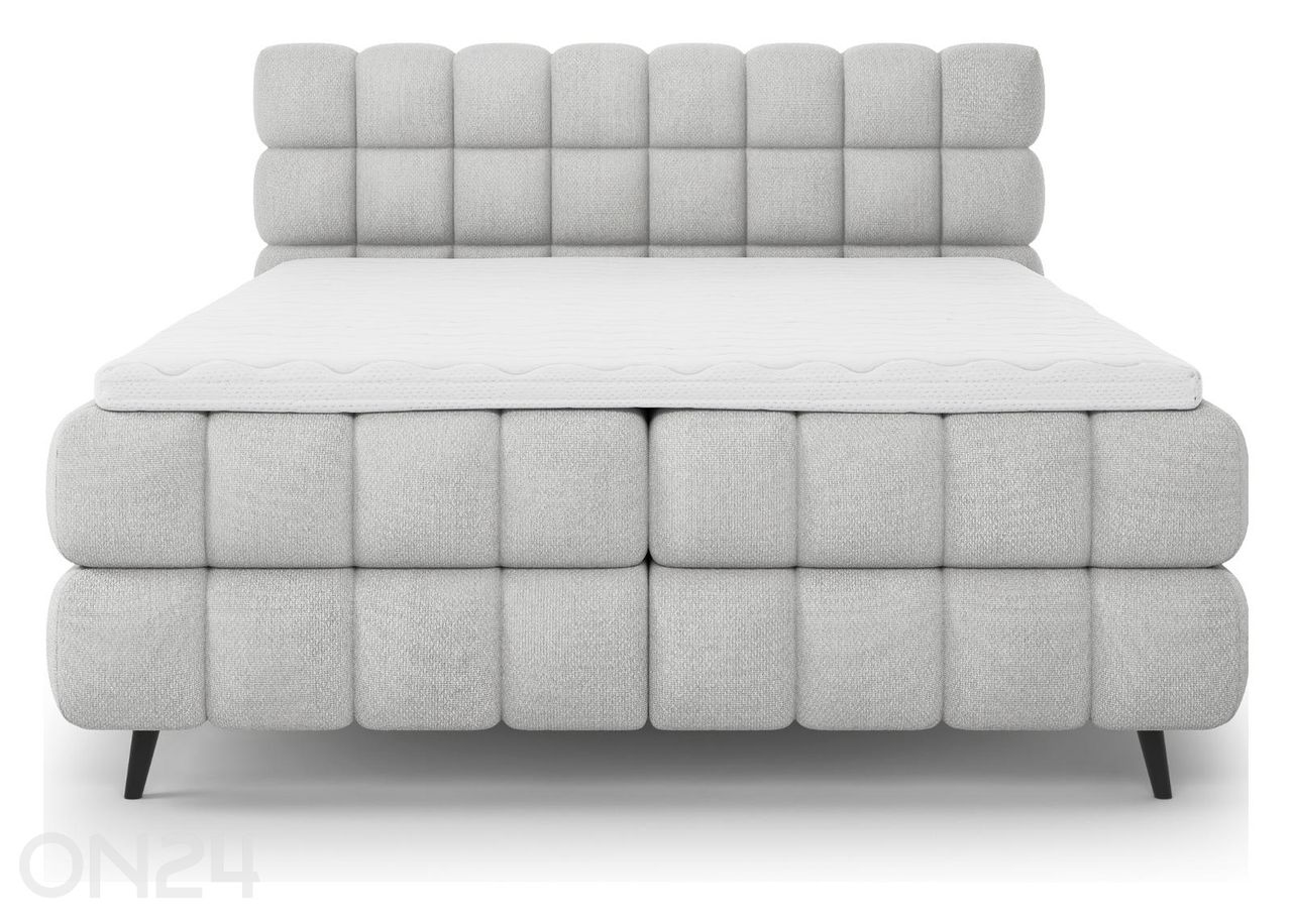 Pesukastiga kontinentaalvoodi Sabeno 160x200 cm suurendatud