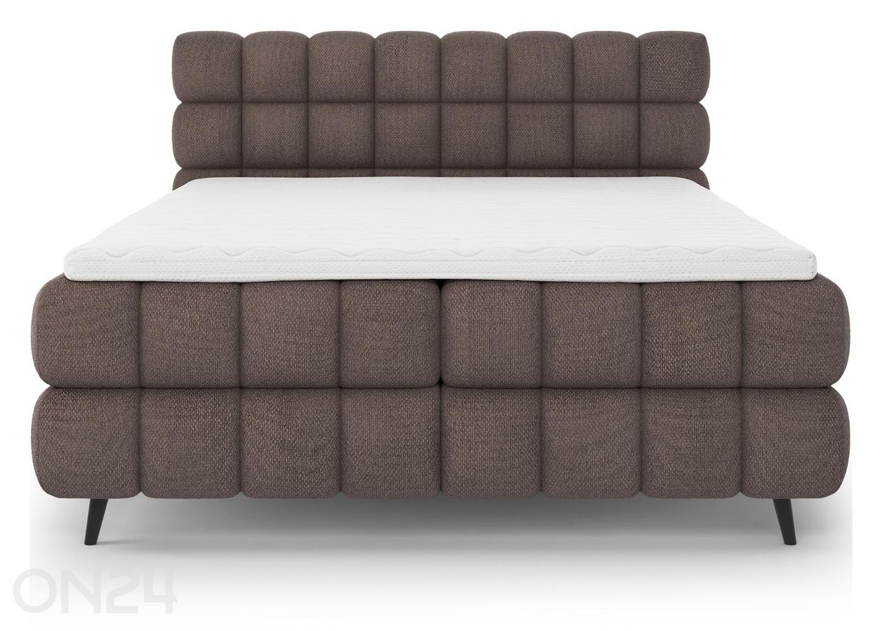 Pesukastiga kontinentaalvoodi Sabeno 180x200 cm suurendatud