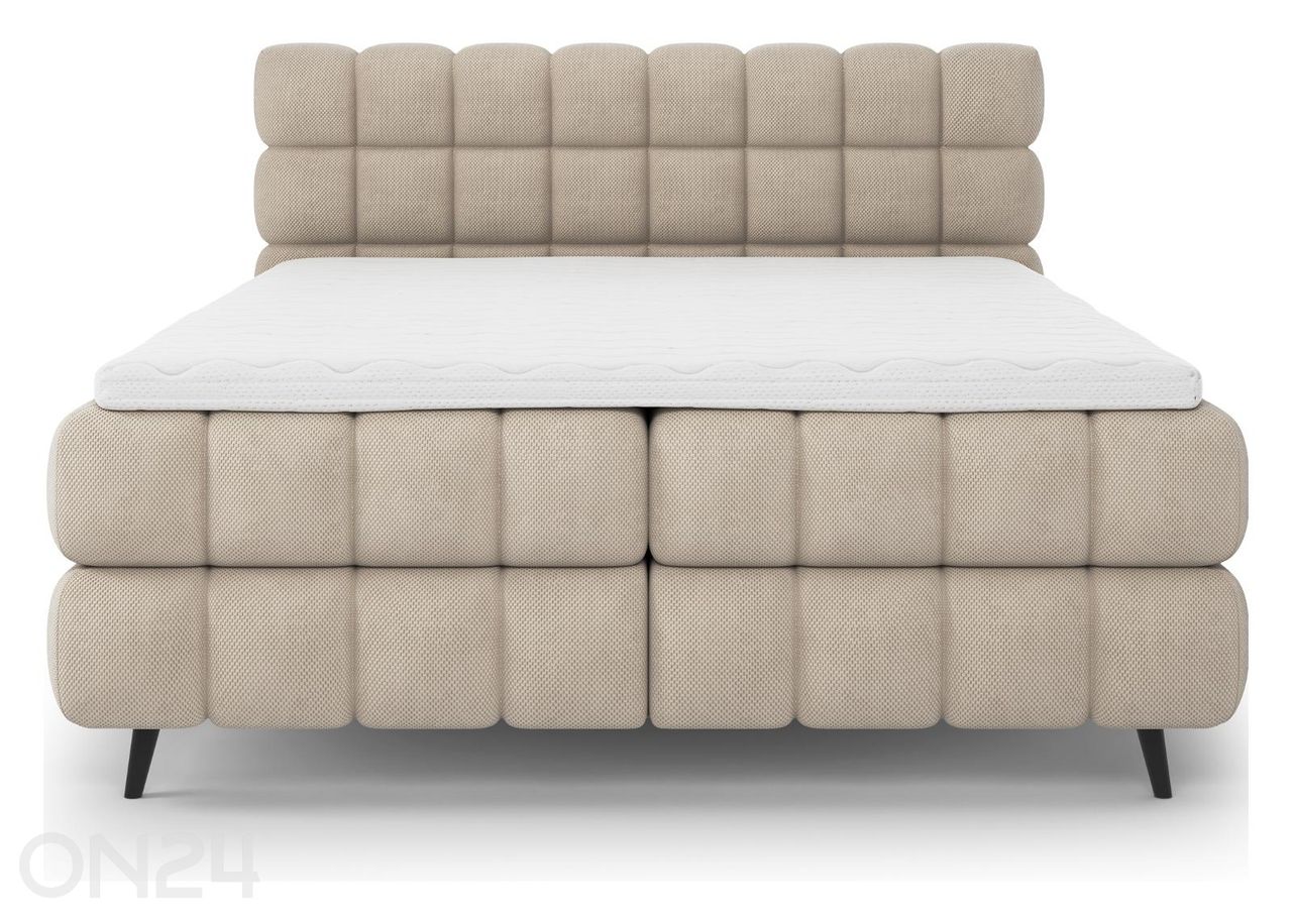 Pesukastiga kontinentaalvoodi Sabeno 180x200 cm suurendatud