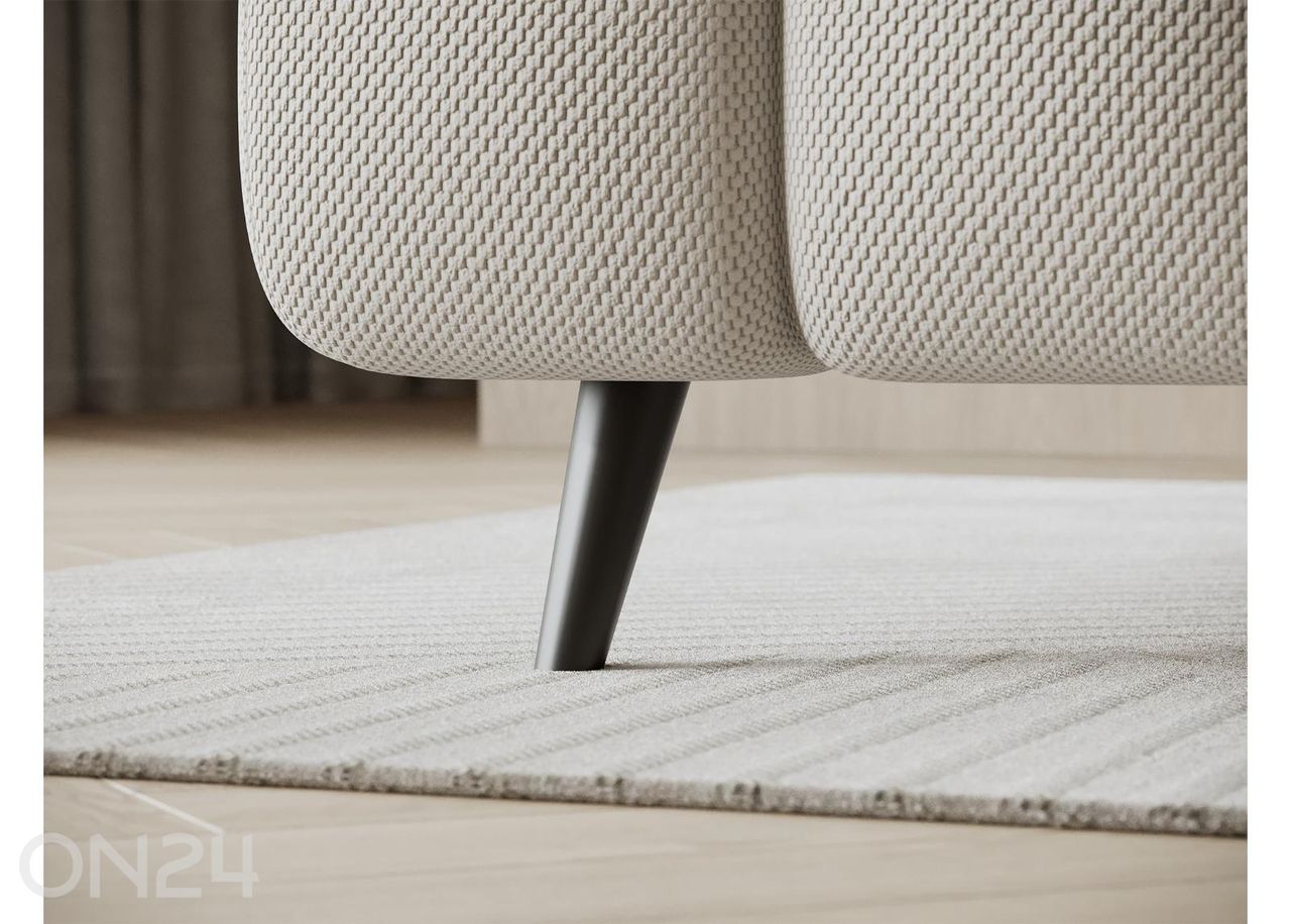 Pesukastiga kontinentaalvoodi Sabeno 180x200 cm suurendatud