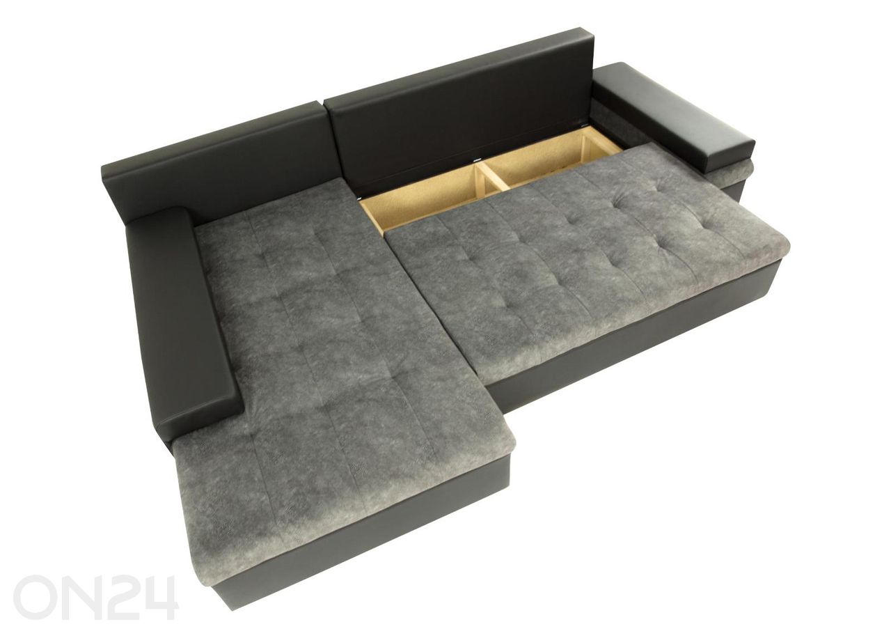 Pesukastiga nurgadiivanvoodi Firenze suurendatud