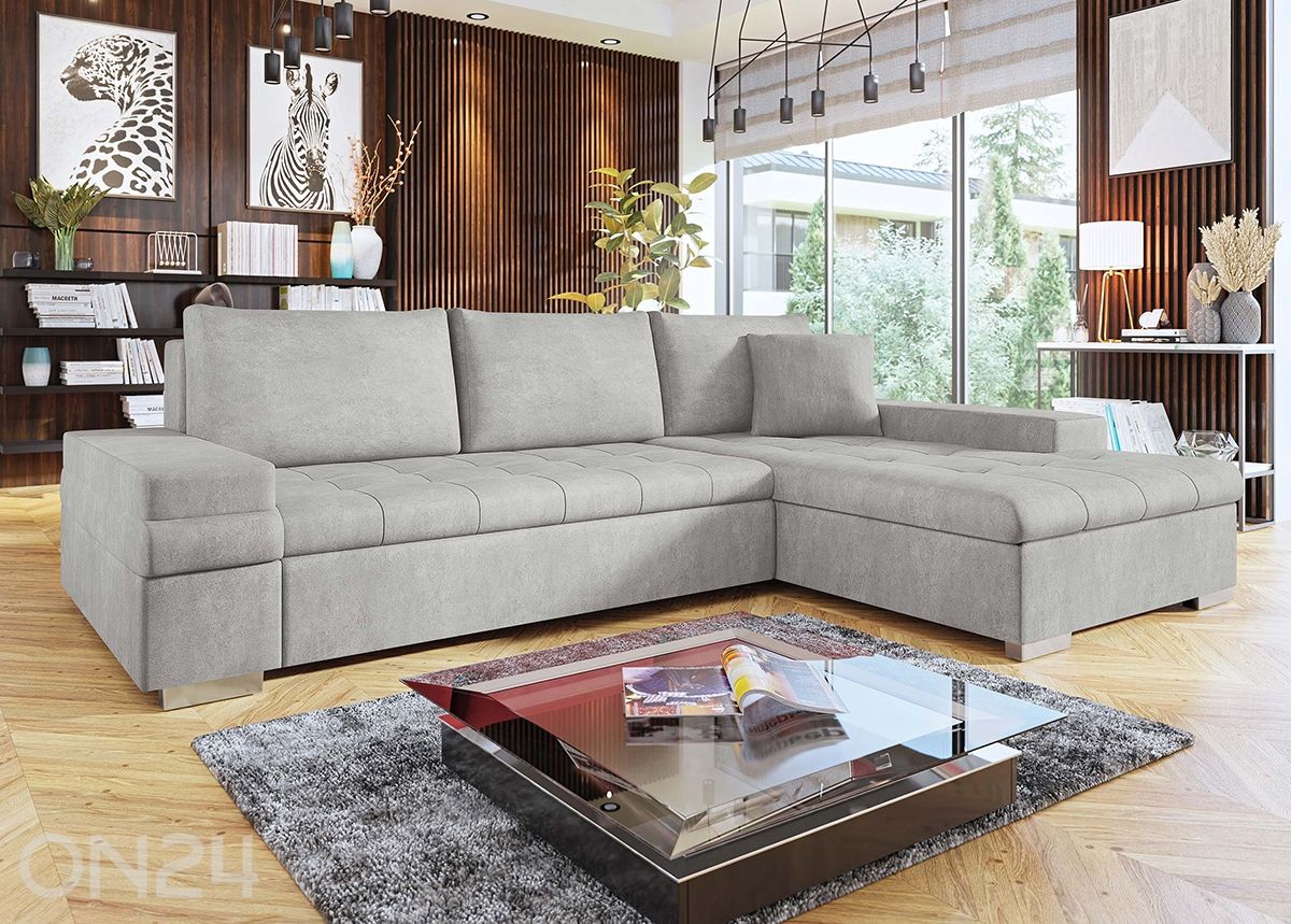 Pesukastiga nurgadiivanvoodi Firenze suurendatud