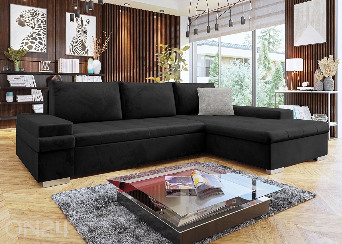 Pesukastiga nurgadiivanvoodi Firenze suurendatud