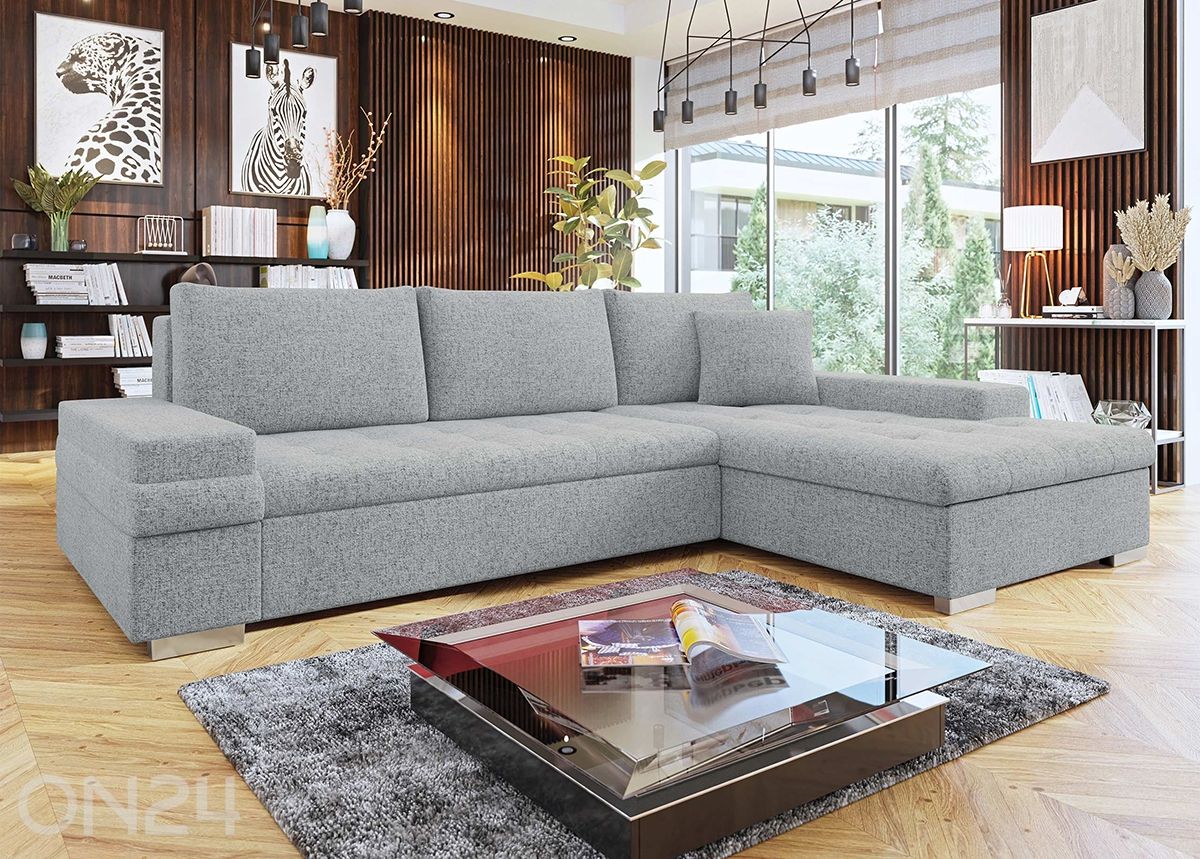 Pesukastiga nurgadiivanvoodi Firenze suurendatud