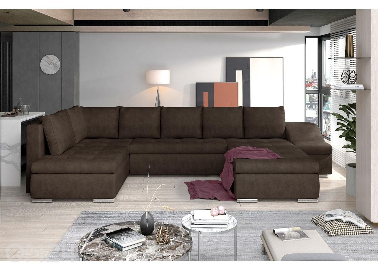 Pesukastiga nurgadiivanvoodi Giovanni suurendatud