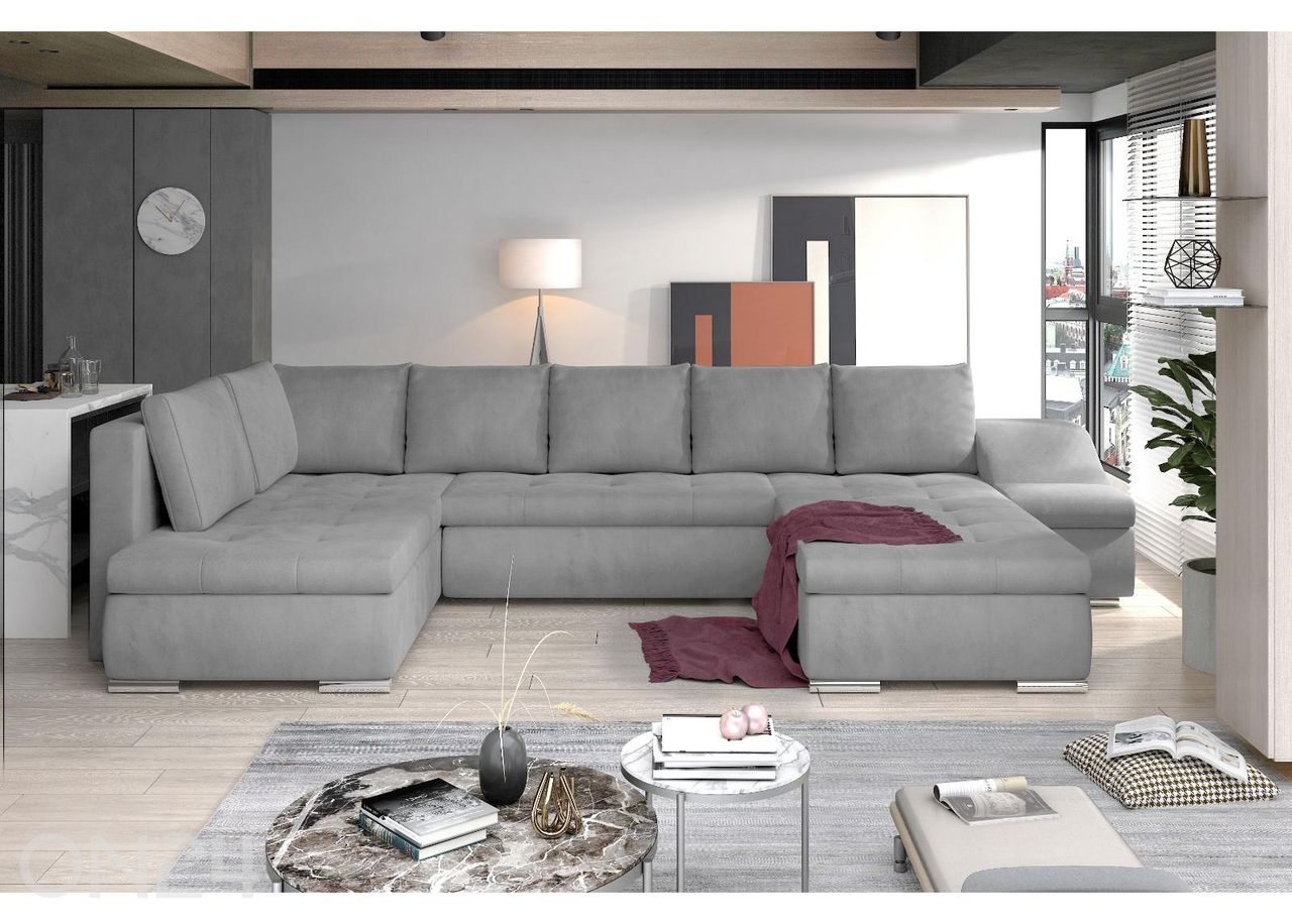 Pesukastiga nurgadiivanvoodi Giovanni suurendatud