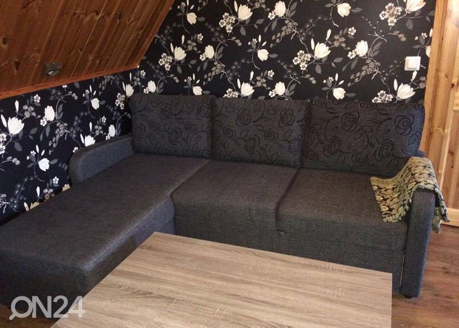 Pesukastiga nurgadiivanvoodi Karet XL 216 cm suurendatud