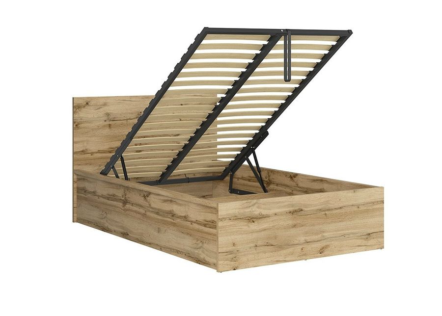 Pesukastiga voodi 120x200 cm suurendatud