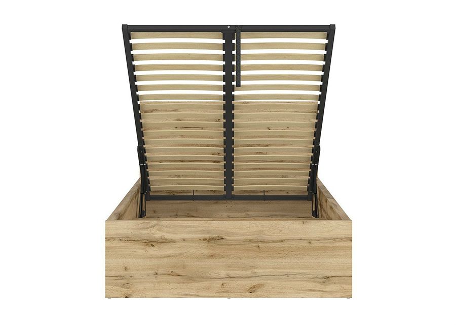 Pesukastiga voodi 120x200 cm suurendatud