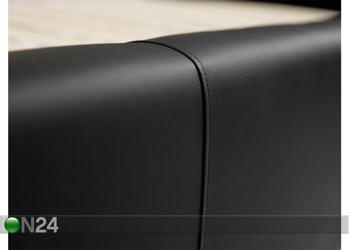 Pesukastiga voodi 140x200 cm suurendatud