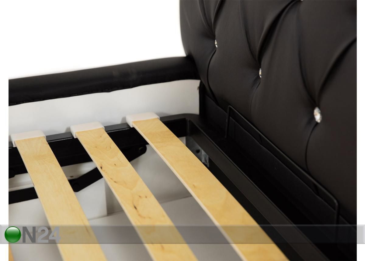 Pesukastiga voodi 140x200 cm suurendatud