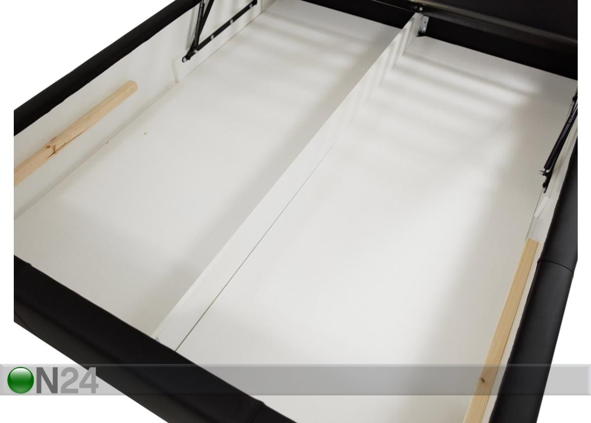 Pesukastiga voodi 140x200 cm suurendatud