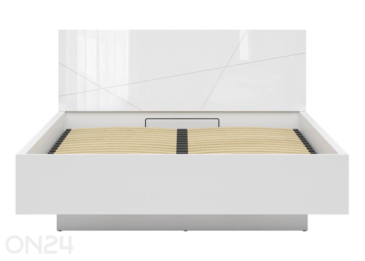 Pesukastiga voodi Forn 160x200 cm suurendatud